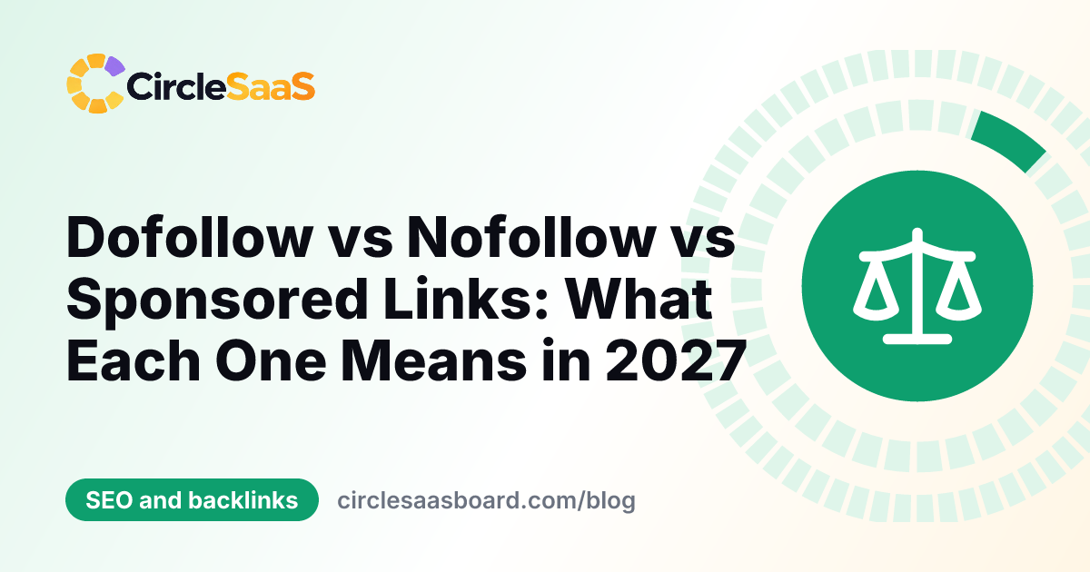 dofollow vs nofollow
