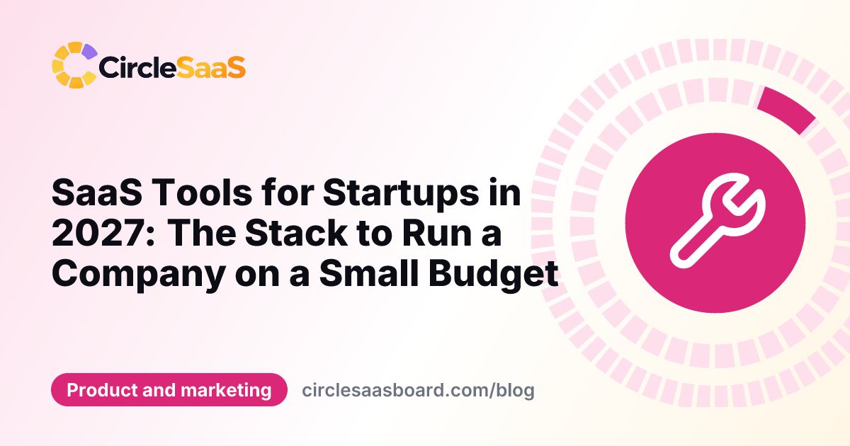 saas tools for startups